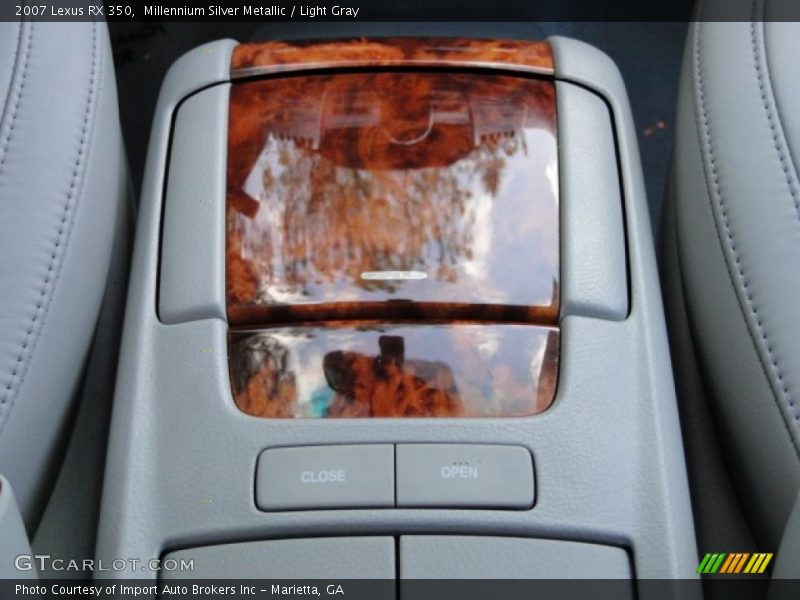 Millennium Silver Metallic / Light Gray 2007 Lexus RX 350
