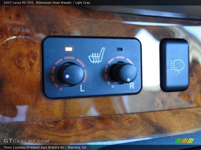 Millennium Silver Metallic / Light Gray 2007 Lexus RX 350