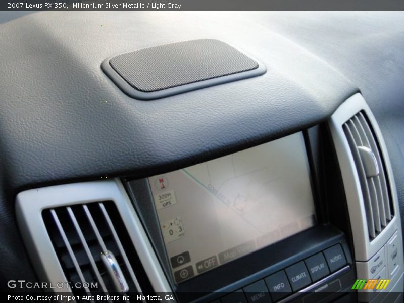 Millennium Silver Metallic / Light Gray 2007 Lexus RX 350