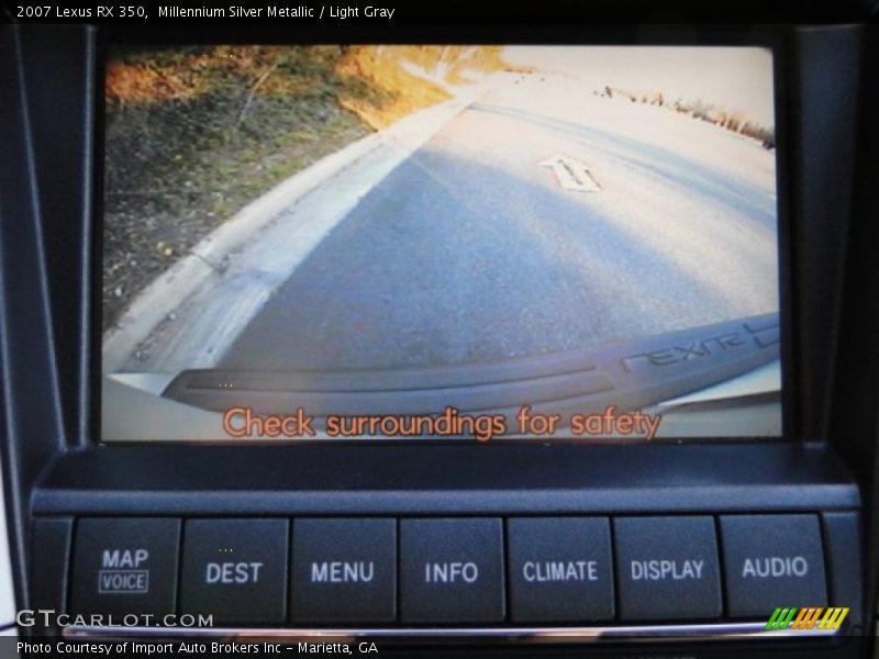 Millennium Silver Metallic / Light Gray 2007 Lexus RX 350