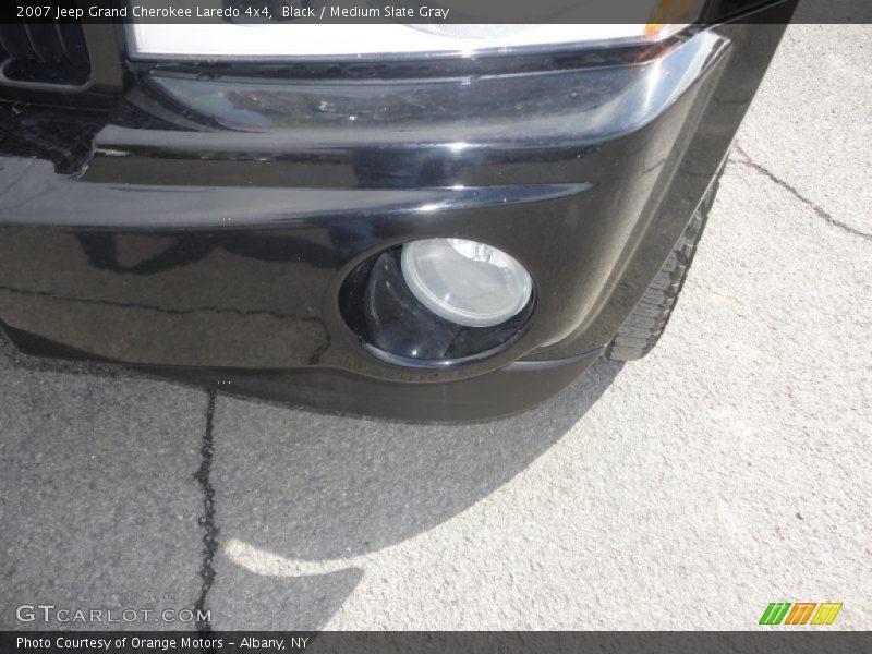 Black / Medium Slate Gray 2007 Jeep Grand Cherokee Laredo 4x4