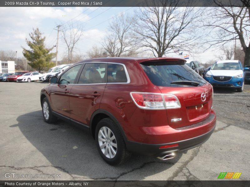 Copper Red Mica / Sand 2009 Mazda CX-9 Touring