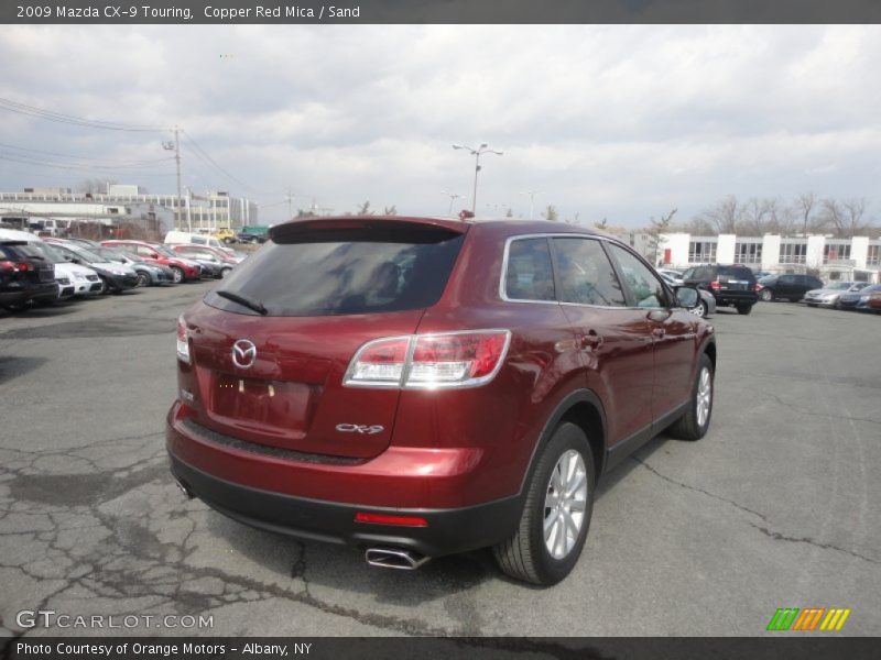 Copper Red Mica / Sand 2009 Mazda CX-9 Touring