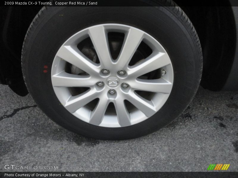 Copper Red Mica / Sand 2009 Mazda CX-9 Touring