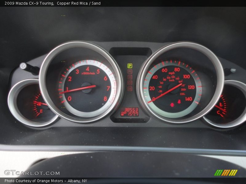 Copper Red Mica / Sand 2009 Mazda CX-9 Touring