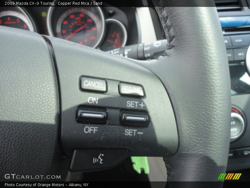 Copper Red Mica / Sand 2009 Mazda CX-9 Touring