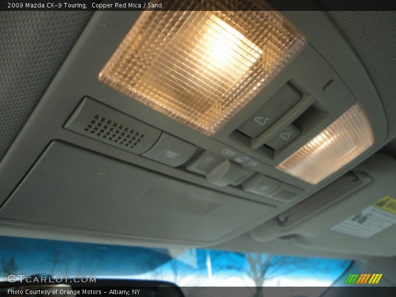 Copper Red Mica / Sand 2009 Mazda CX-9 Touring