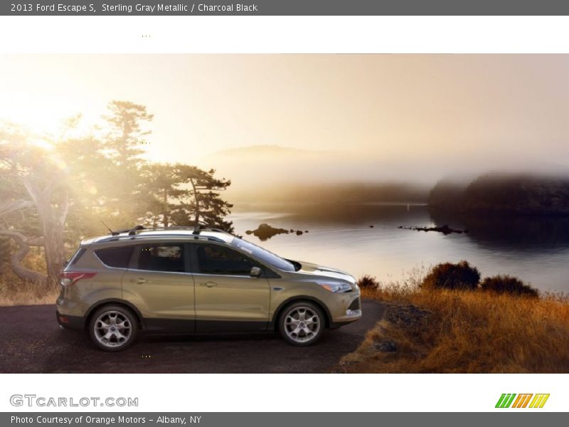 Sterling Gray Metallic / Charcoal Black 2013 Ford Escape S