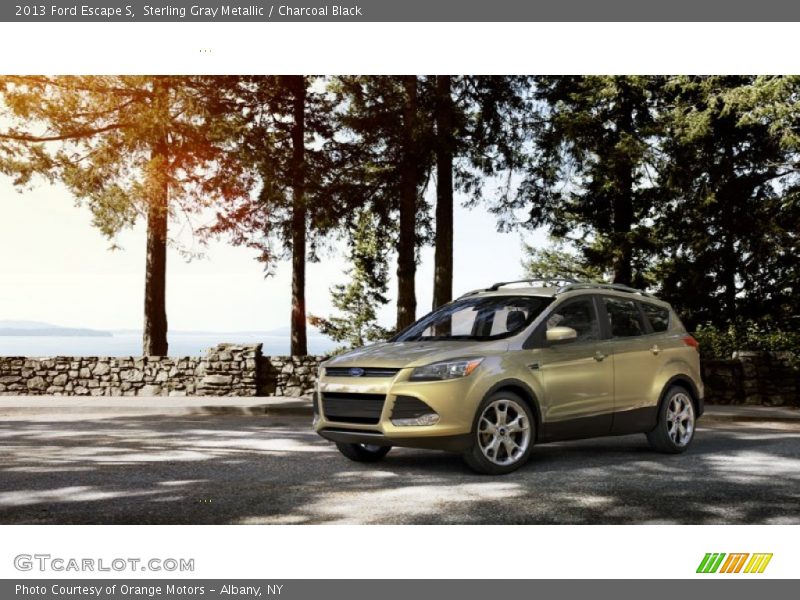 Sterling Gray Metallic / Charcoal Black 2013 Ford Escape S