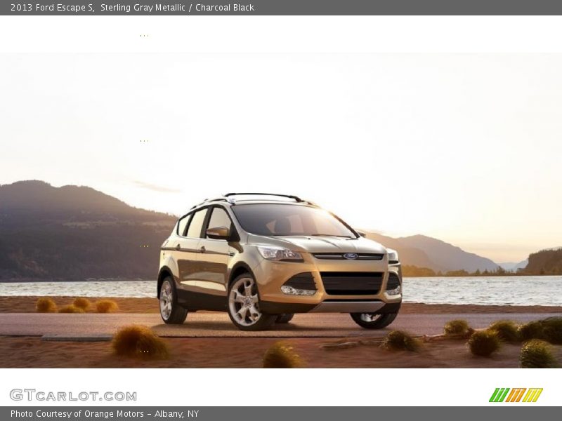 Sterling Gray Metallic / Charcoal Black 2013 Ford Escape S
