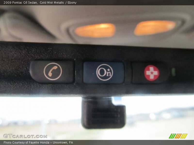 Gold Mist Metallic / Ebony 2009 Pontiac G6 Sedan