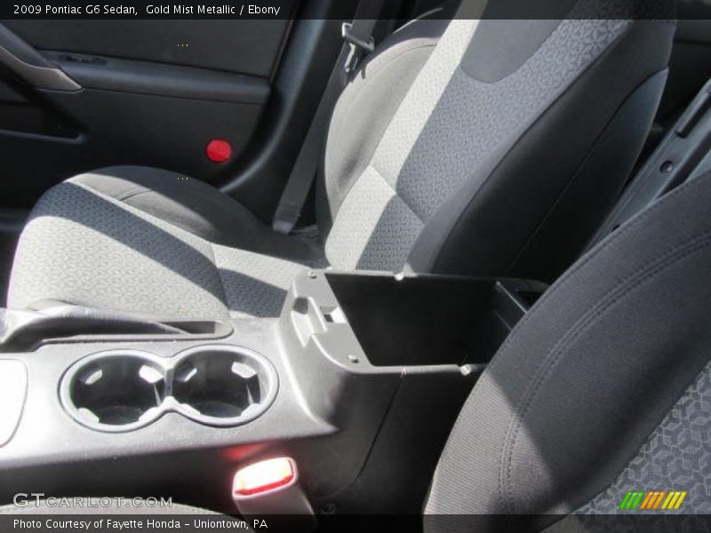 Gold Mist Metallic / Ebony 2009 Pontiac G6 Sedan