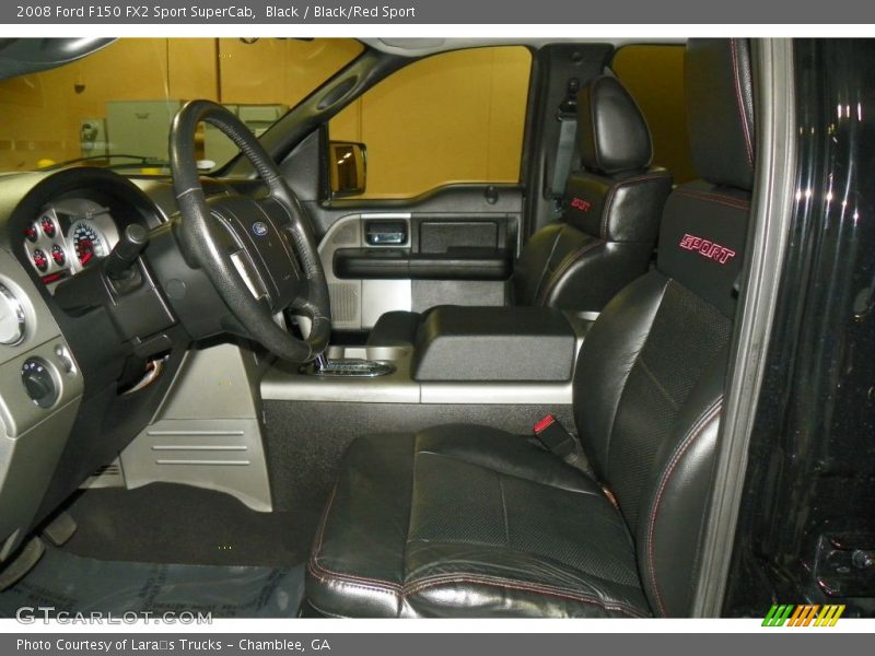 Front Seat of 2008 F150 FX2 Sport SuperCab