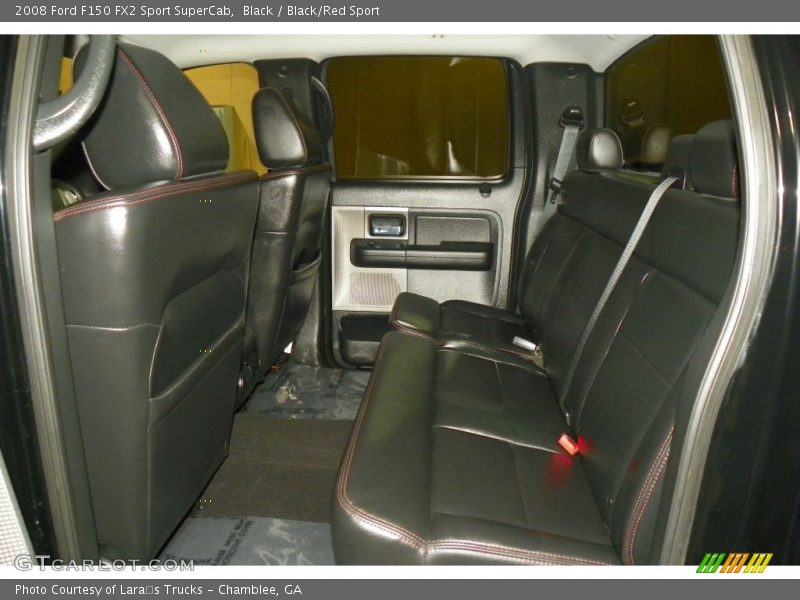 Rear Seat of 2008 F150 FX2 Sport SuperCab