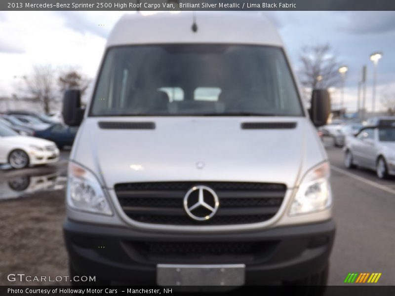 Brilliant Silver Metallic / Lima Black Fabric 2013 Mercedes-Benz Sprinter 2500 High Roof Cargo Van