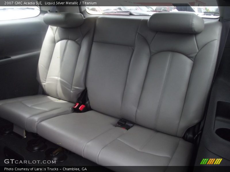 Liquid Silver Metallic / Titanium 2007 GMC Acadia SLE