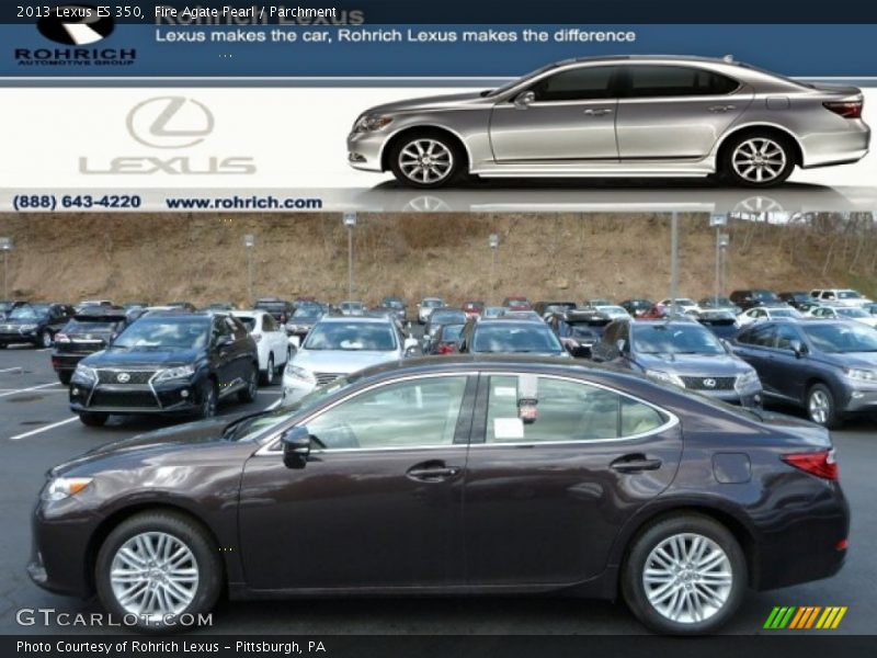 Fire Agate Pearl / Parchment 2013 Lexus ES 350