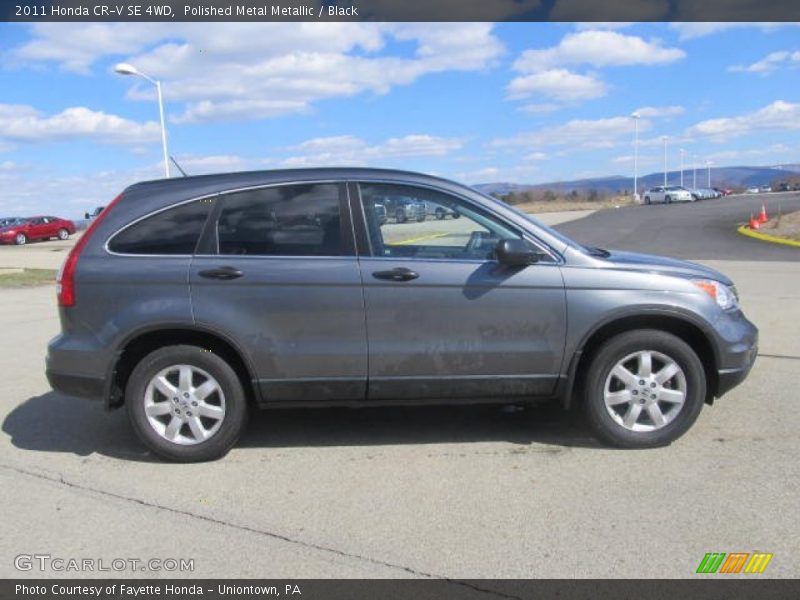 Polished Metal Metallic / Black 2011 Honda CR-V SE 4WD