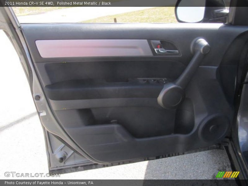 Polished Metal Metallic / Black 2011 Honda CR-V SE 4WD