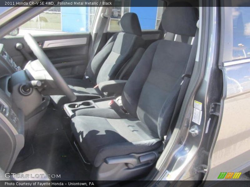 Polished Metal Metallic / Black 2011 Honda CR-V SE 4WD