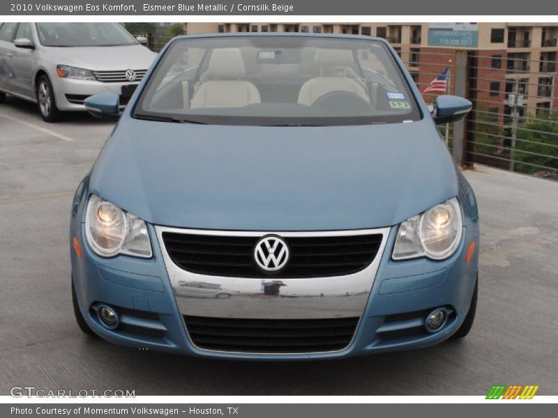 Eismeer Blue Metallic / Cornsilk Beige 2010 Volkswagen Eos Komfort