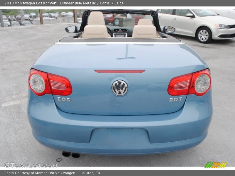 Eismeer Blue Metallic / Cornsilk Beige 2010 Volkswagen Eos Komfort