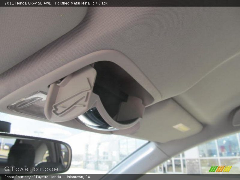 Polished Metal Metallic / Black 2011 Honda CR-V SE 4WD