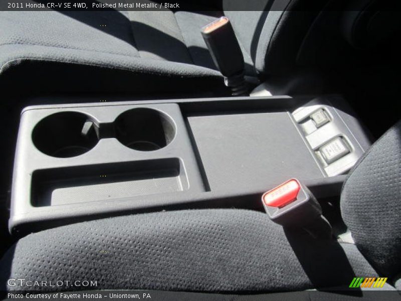 Polished Metal Metallic / Black 2011 Honda CR-V SE 4WD