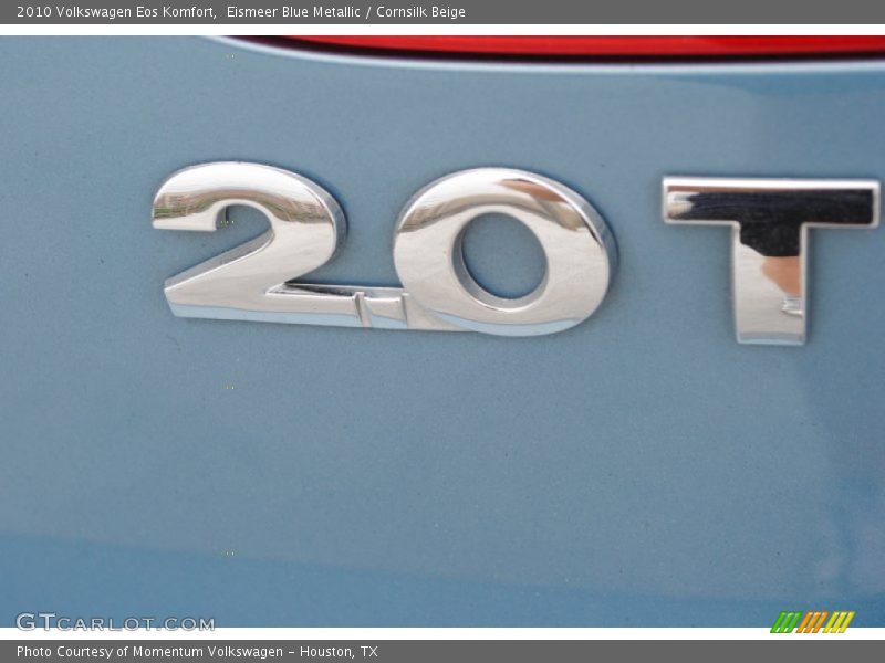 Eismeer Blue Metallic / Cornsilk Beige 2010 Volkswagen Eos Komfort