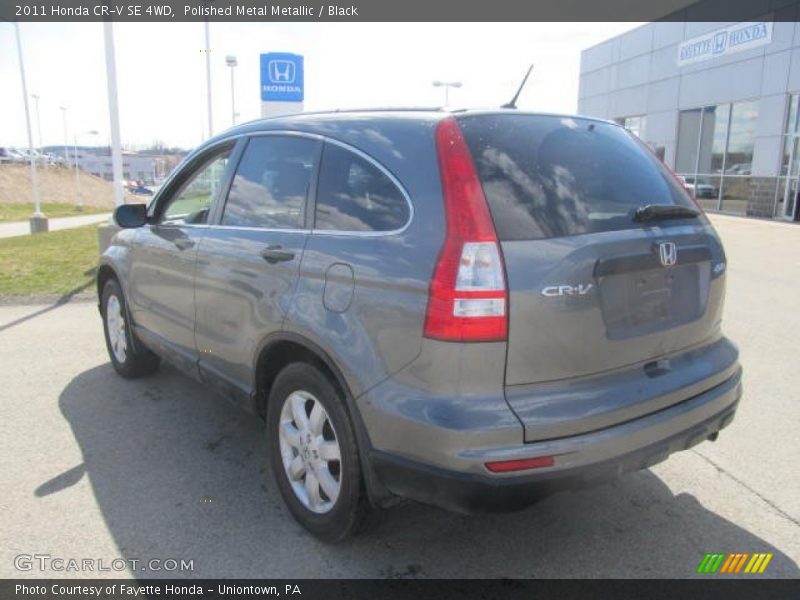Polished Metal Metallic / Black 2011 Honda CR-V SE 4WD