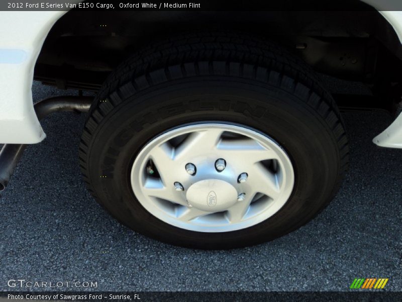 Oxford White / Medium Flint 2012 Ford E Series Van E150 Cargo
