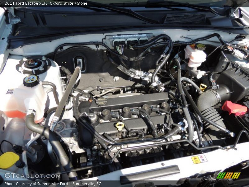 Oxford White / Stone 2011 Ford Escape XLT
