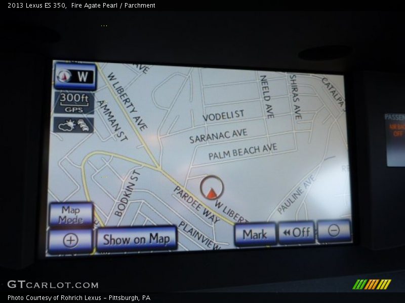 Fire Agate Pearl / Parchment 2013 Lexus ES 350