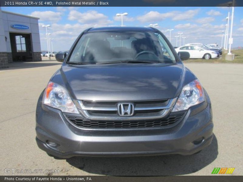 Polished Metal Metallic / Black 2011 Honda CR-V SE 4WD