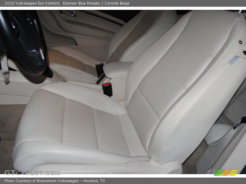 Eismeer Blue Metallic / Cornsilk Beige 2010 Volkswagen Eos Komfort