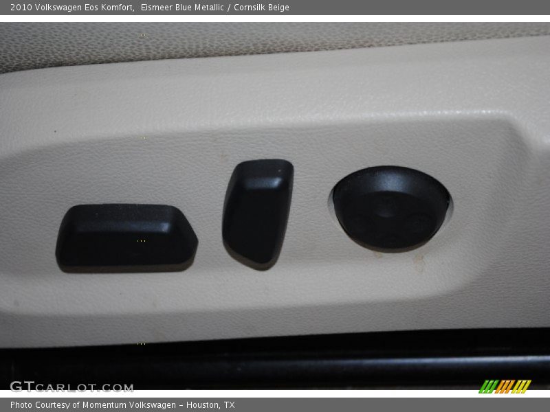 Eismeer Blue Metallic / Cornsilk Beige 2010 Volkswagen Eos Komfort