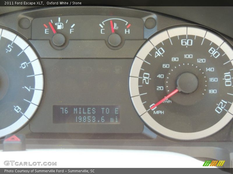 Oxford White / Stone 2011 Ford Escape XLT