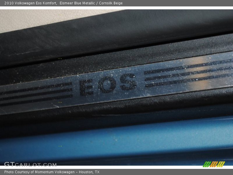 Eismeer Blue Metallic / Cornsilk Beige 2010 Volkswagen Eos Komfort
