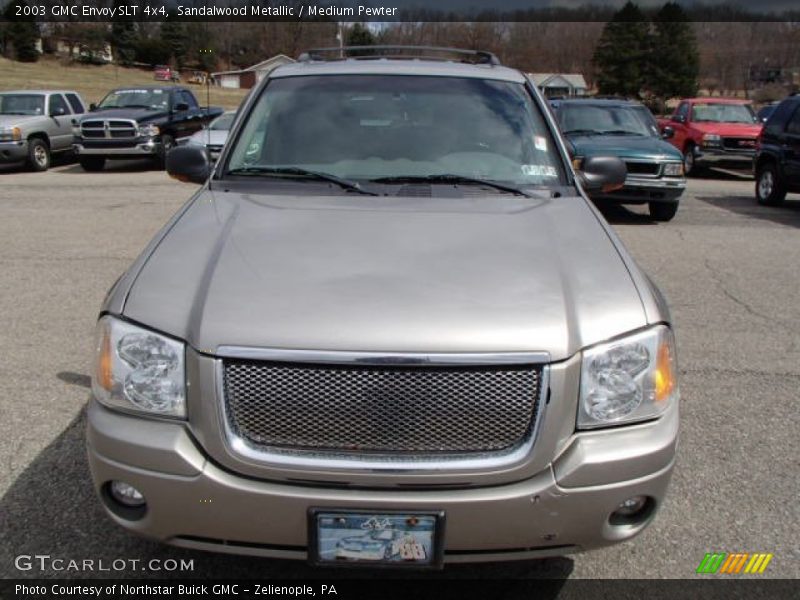 Sandalwood Metallic / Medium Pewter 2003 GMC Envoy SLT 4x4