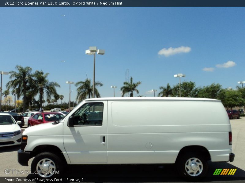 Oxford White / Medium Flint 2012 Ford E Series Van E150 Cargo