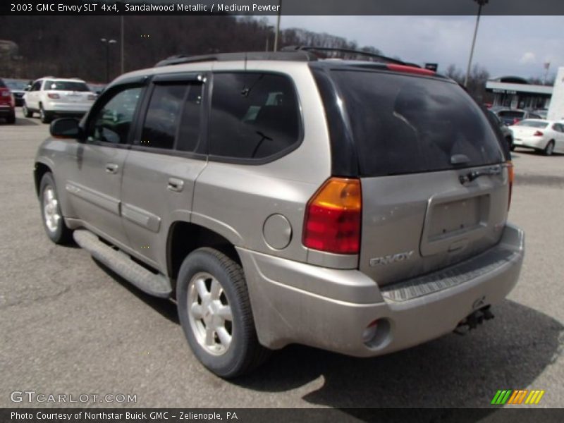 Sandalwood Metallic / Medium Pewter 2003 GMC Envoy SLT 4x4