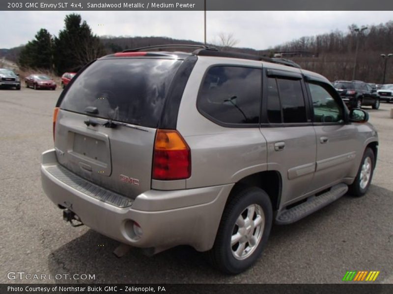 Sandalwood Metallic / Medium Pewter 2003 GMC Envoy SLT 4x4