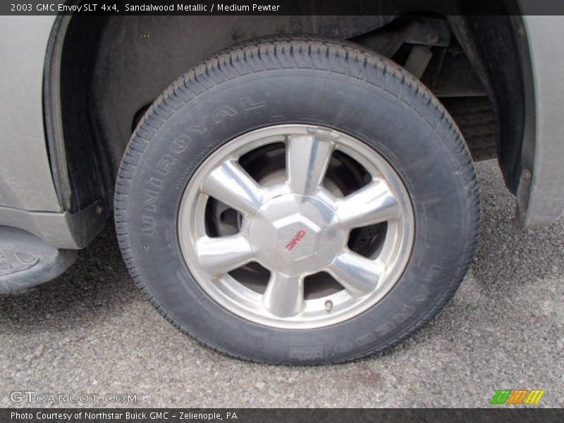 Sandalwood Metallic / Medium Pewter 2003 GMC Envoy SLT 4x4