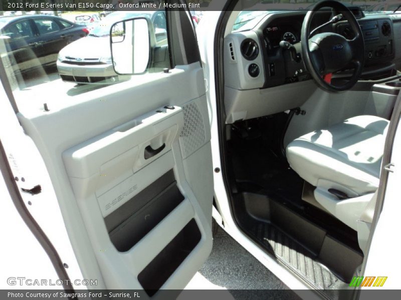 Oxford White / Medium Flint 2012 Ford E Series Van E150 Cargo