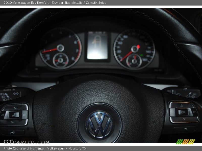 Eismeer Blue Metallic / Cornsilk Beige 2010 Volkswagen Eos Komfort