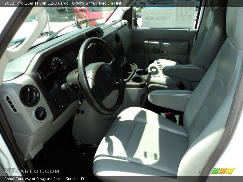  2012 E Series Van E150 Cargo Medium Flint Interior