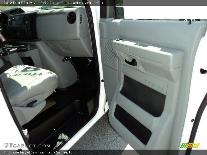 Oxford White / Medium Flint 2012 Ford E Series Van E150 Cargo