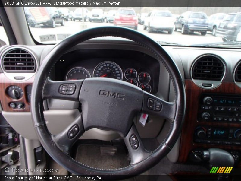 Sandalwood Metallic / Medium Pewter 2003 GMC Envoy SLT 4x4