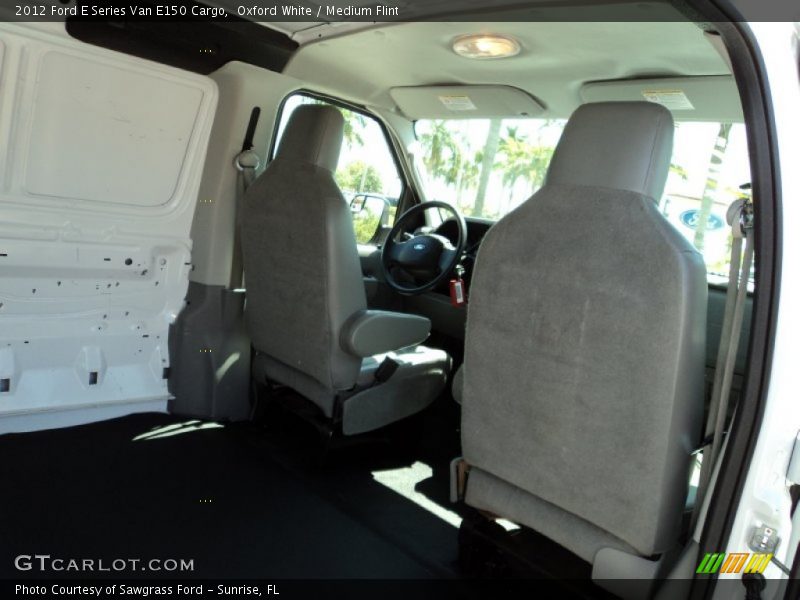 Oxford White / Medium Flint 2012 Ford E Series Van E150 Cargo