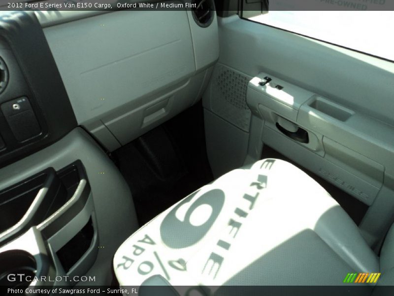 Oxford White / Medium Flint 2012 Ford E Series Van E150 Cargo
